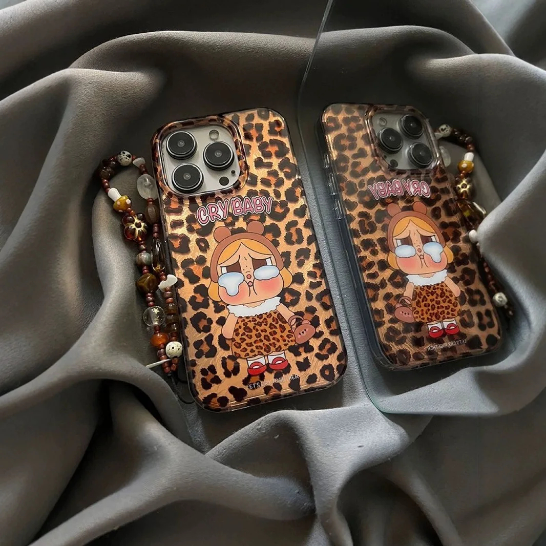 Leopard Tears Chain Case