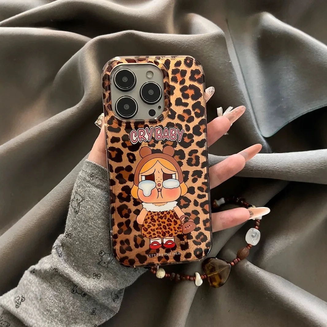 Leopard Tears Chain Case